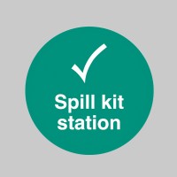 Spill Kit Station - Floor Graphic Spill Kit Station - Floor Graphic
