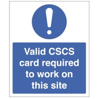 Valid CSCS Card Required Valid CSCS Card Required