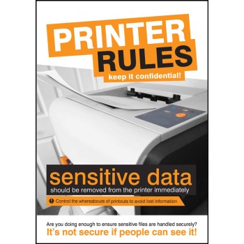 Printer Rules - Poster Printer Rules - Poster