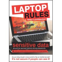 Laptop Rules - Poster Laptop Rules - Poster