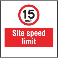 15mph - Site Speed Limit - Add a Logo - Site Saver - TESTTTTT!!!!! 