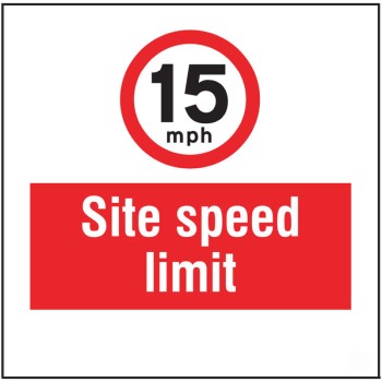 15mph - Site Speed Limit - Add a Logo - Site Saver - TESTTTTT!!!!! 