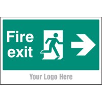 Fire Exit - Arrow Right - Add a Logo - Site Saver - TESTTTTT!!!!! 