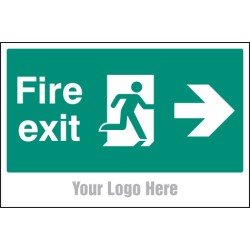Fire Exit - Arrow Right - Add a Logo - Site Saver - TESTTTTT!!!!! 