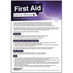 Electric Shocks - First Aid Poster - TESTTTTT!!!!! Electric Shocks - First Aid Poster - TESTTTTT!!!!!