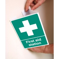 First Aid Station - Projecting Sign First Aid Station - Projecting Sign