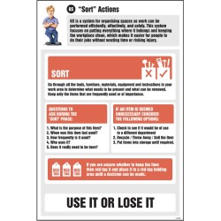 Sort Actions Information - Poster Sort Actions Information - Poster