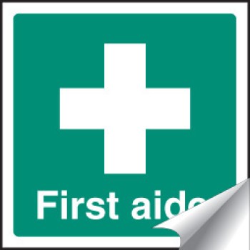 First Aider - Sticker - 50 x 50mm - TESTTTTT!!!!! First Aider - Sticker - 50 x 50mm - TESTTTTT!!!!!