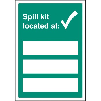 Spill Kit Located At - Adapt-a-Sign - TESTTTTT!!!!! 