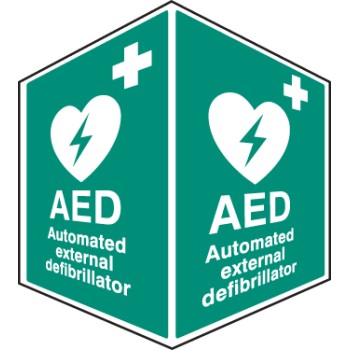 AED Emergency Defibrillator - Projecting Sign - TESTTTTT!!!!! AED Emergency Defibrillator - Projecting Sign - TESTTTTT!!!!!