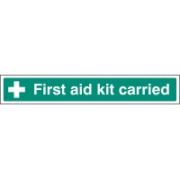 First Aid Kit Carried - Window Sticker - TESTTTTT!!!!! First Aid Kit Carried - Window Sticker - TESTTTTT!!!!!