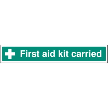 First Aid Kit Carried - Window Sticker - TESTTTTT!!!!! First Aid Kit Carried - Window Sticker - TESTTTTT!!!!!