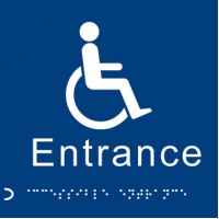 Braille - Disabled Entrance - TESTTTTT!!!!! Braille - Disabled Entrance - TESTTTTT!!!!!