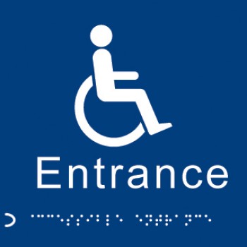Braille - Disabled Entrance - TESTTTTT!!!!! 