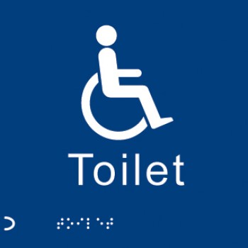 Braille - Disabled Toilet - TESTTTTT!!!!! 