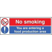 No Smoking You Are Entering a Food Production Area - TESTTTTT!!!!! No Smoking You Are Entering a Food Production Area - TESTTTTT!!!!!