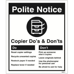 Photocopier - Do's & Don'ts Photocopier - Do's & Don'ts
