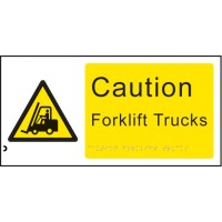 Braille - Caution - Forklift Trucks - TESTTTTT!!!!! Braille - Caution - Forklift Trucks - TESTTTTT!!!!!