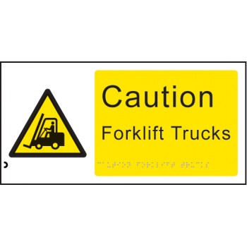 Braille - Caution - Forklift Trucks - TESTTTTT!!!!! Braille - Caution - Forklift Trucks - TESTTTTT!!!!!