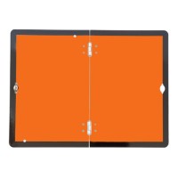 Folding Hazard Warning - Vehicle Plate - Reflective Aluminium - TESTTTTT!!!!! Folding Hazard Warning - Vehicle Plate - Reflective Aluminium - TESTTTTT!!!!!