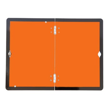 Folding Hazard Warning - Vehicle Plate - Reflective Aluminium - TESTTTTT!!!!! 