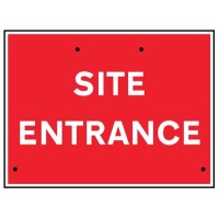 Re-Flex Sign - Site Entrance Re-Flex Sign - Site Entrance