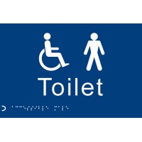 Braille - Toilet Gents / Disabled - TESTTTTT!!!!! Braille - Toilet Gents / Disabled - TESTTTTT!!!!!