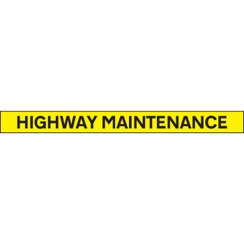 Highway Maintenance - Reflective Self Adhesive Vinyl - TESTTTTT!!!!! 
