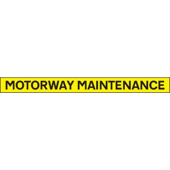 Motorway Maintenance - Reflective Self Adhesive Vinyl - TESTTTTT!!!!! 