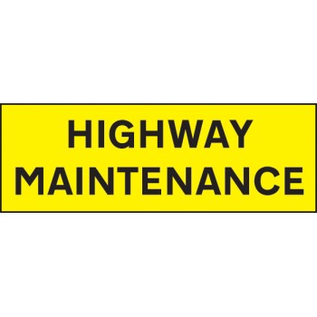 Highway Maintenance - Reflective Self Adhesive Vinyl - TESTTTTT!!!!! 