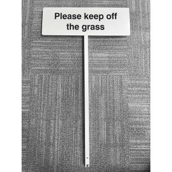 Please Keep Off the Grass - Verge Sign - TESTTTTT!!!!! 