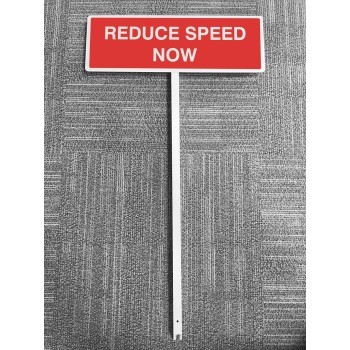 Reduce Speed Now - Verge Sign - TESTTTTT!!!!! 