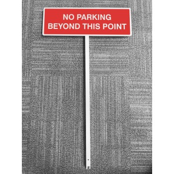 No Parking Beyond this Point - Verge Sign - TESTTTTT!!!!! 
