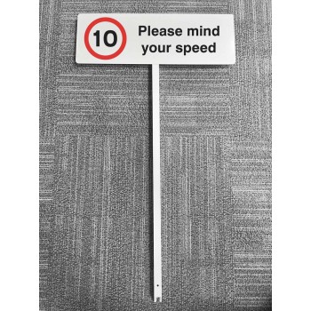 10mph - Please Mind Your Speed - Verge Sign - TESTTTTT!!!!! 10mph - Please Mind Your Speed - Verge Sign - TESTTTTT!!!!!