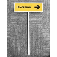 Diversion - Arrow Right - Verge Sign - TESTTTTT!!!!! Diversion - Arrow Right - Verge Sign - TESTTTTT!!!!!