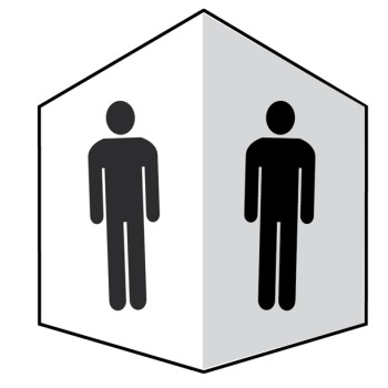 Gents Symbol - Projecting Signs - TESTTTTT!!!!! 