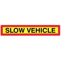 Slow Vehicle Panel - Long Length Slow Vehicle Panel - Long Length