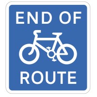 End of Cycle Route - Class R2 - Permanent End of Cycle Route - Class R2 - Permanent