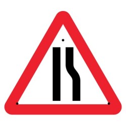 Re-Flex Sign - Road Narrowing Right Re-Flex Sign - Road Narrowing Right