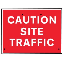 Re-Flex Sign - Caution - Site Traffic Re-Flex Sign - Caution - Site Traffic