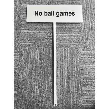 No Ball Games - Verge Sign - TESTTTTT!!!!! No Ball Games - Verge Sign - TESTTTTT!!!!!