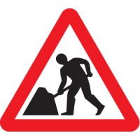 Fold Up Sign - Men At Work with Text Variant Options - TESTTTTT!!!!! Fold Up Sign - Men At Work with Text Variant Options - TESTTTTT!!!!!