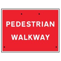 Re-Flex Sign - Pedestrian Walkway Re-Flex Sign - Pedestrian Walkway