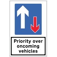Priority Over Oncoming Traffic - Reflective Fold Up Sign - TESTTTTT!!!!! Priority Over Oncoming Traffic - Reflective Fold Up Sign - TESTTTTT!!!!!