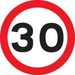 30mph - Class R2 - Permanent  - TESTTTTT!!!!! 