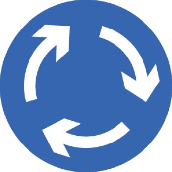 Roundabout Symbol - RA1 and R2 Roundabout Symbol - RA1 and R2