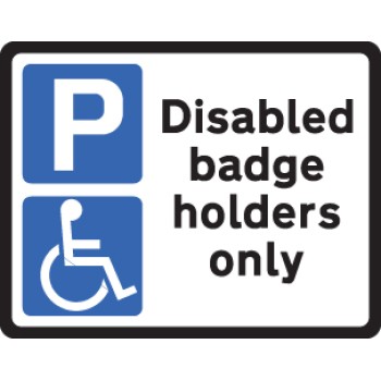 Disabled Badge Holders - Class R2 - Permanent - TESTTTTT!!!!! 