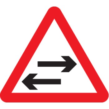 Two Way Traffic Crossing Ahead - Class RA1 - Temporary - TESTTTTT!!!!! 