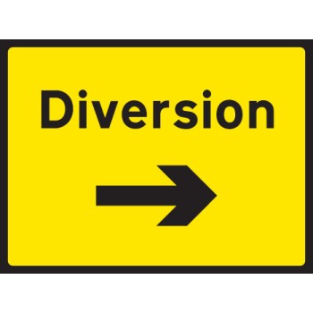 Diversion - Arrow Right - Class RA1 - Temporary - TESTTTTT!!!!! 