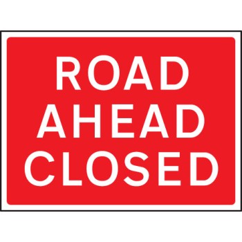 Road Ahead Closed - Class RA1  - TESTTTTT!!!!! 